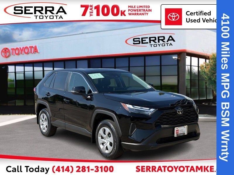 Certified Used 2025 Midnight Black Metallic Toyota LE image 1