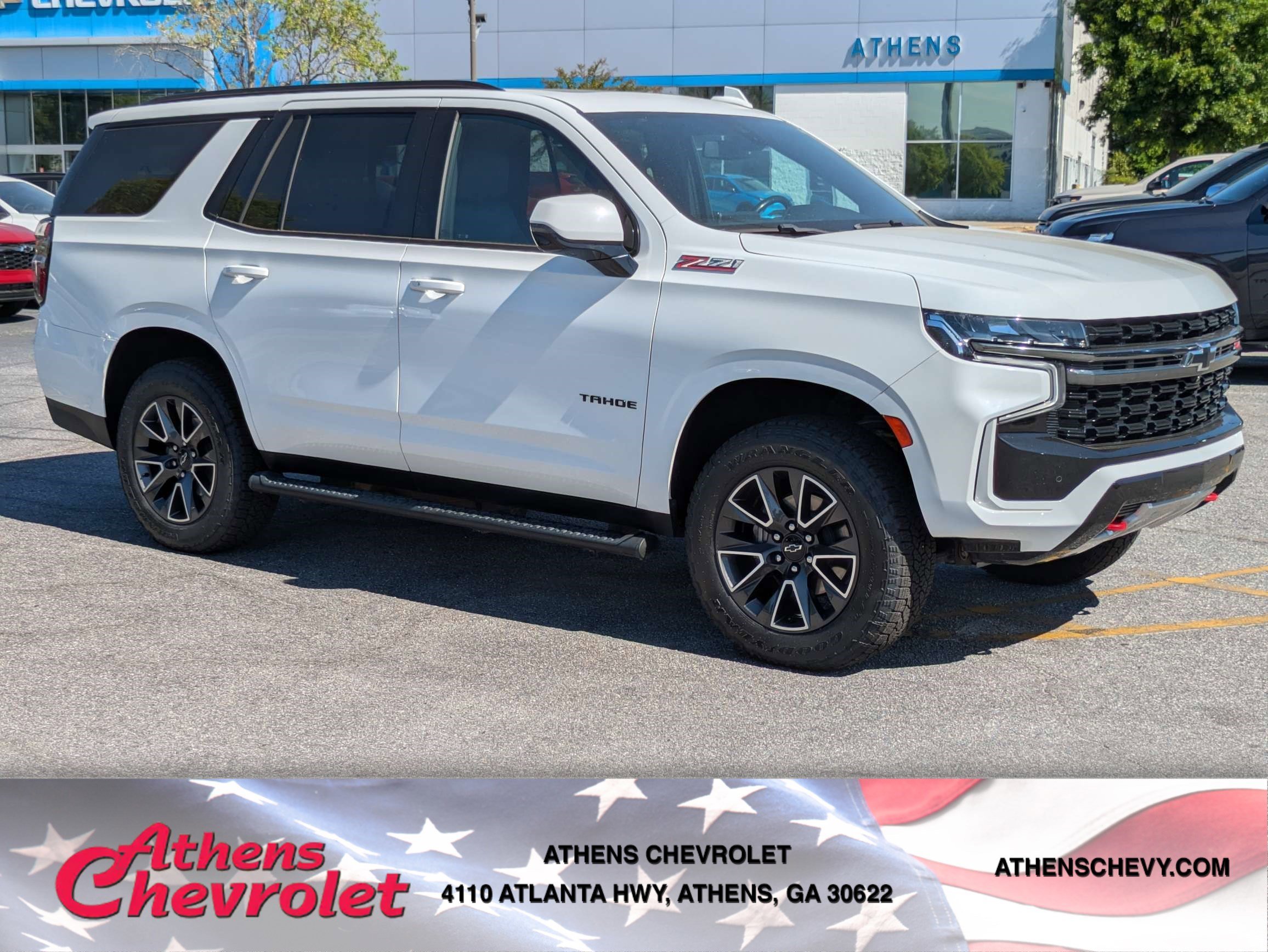 Used 2021 Summit White Chevrolet Z71 image 1