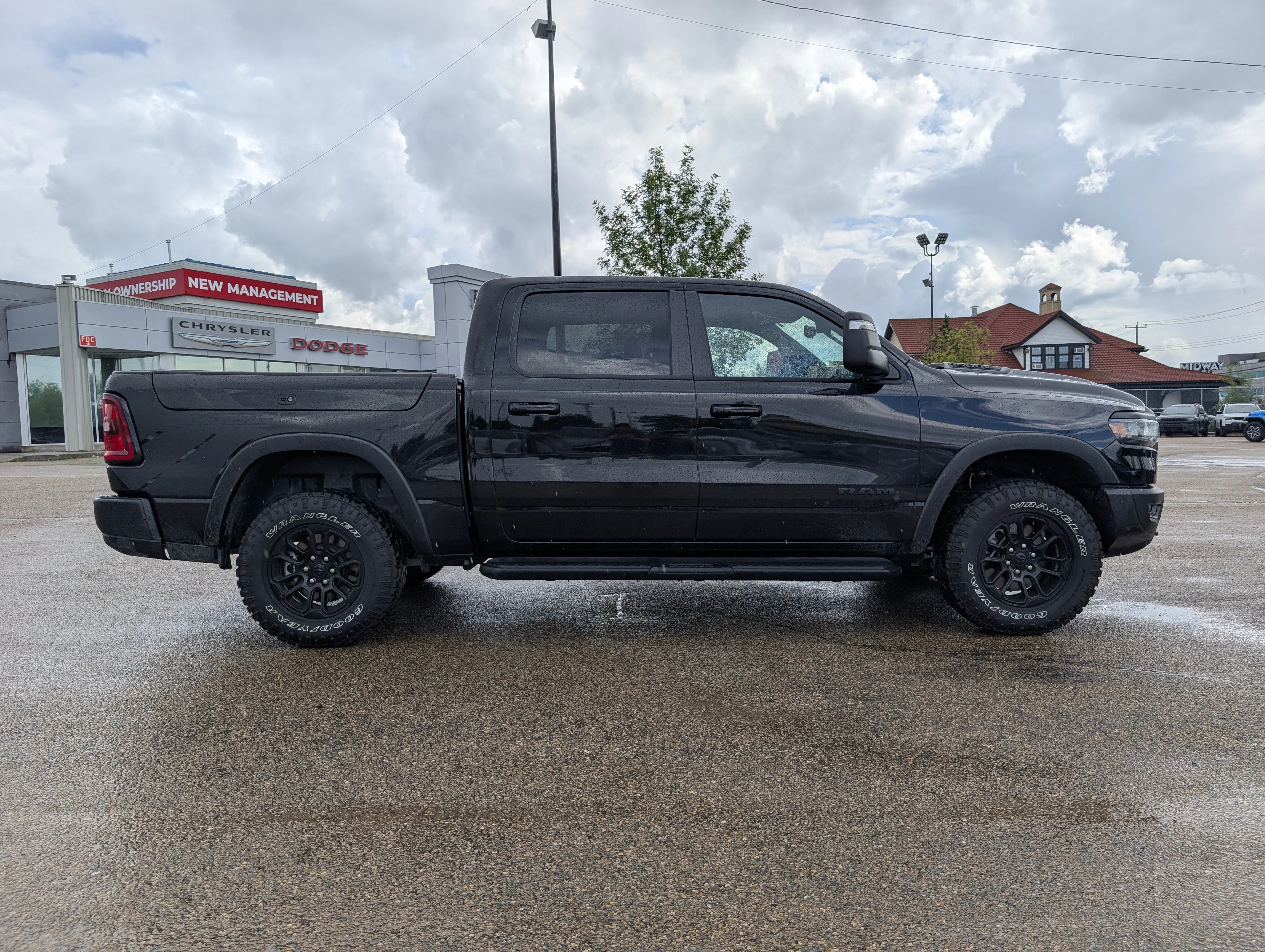 Used 2025 Diamond Black Crystal Pearlcoat Ram Rebel image 9