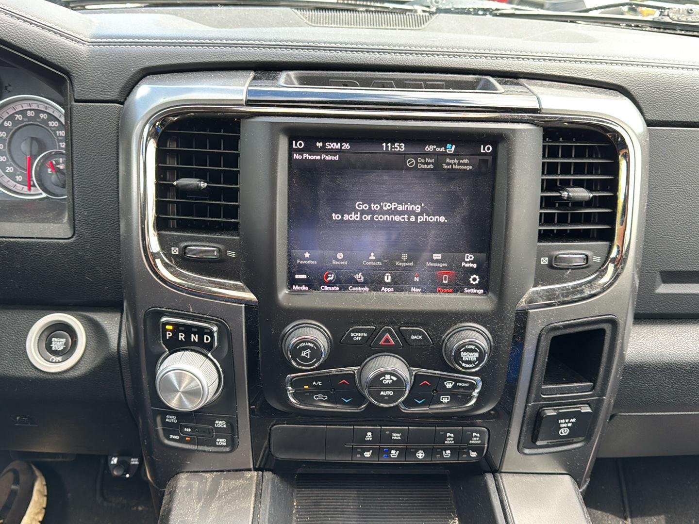 Used 2018 Brilliant Black Crystal Pearlcoat Ram Night image 19