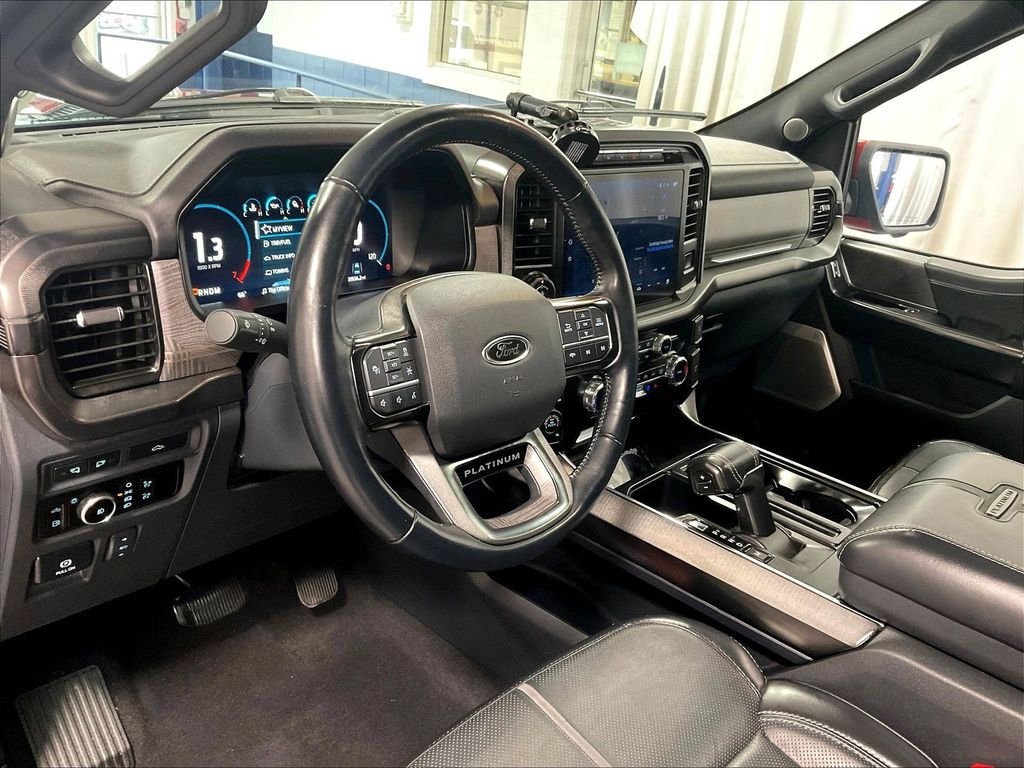 Used 2023 Red Ford Platinum image 8
