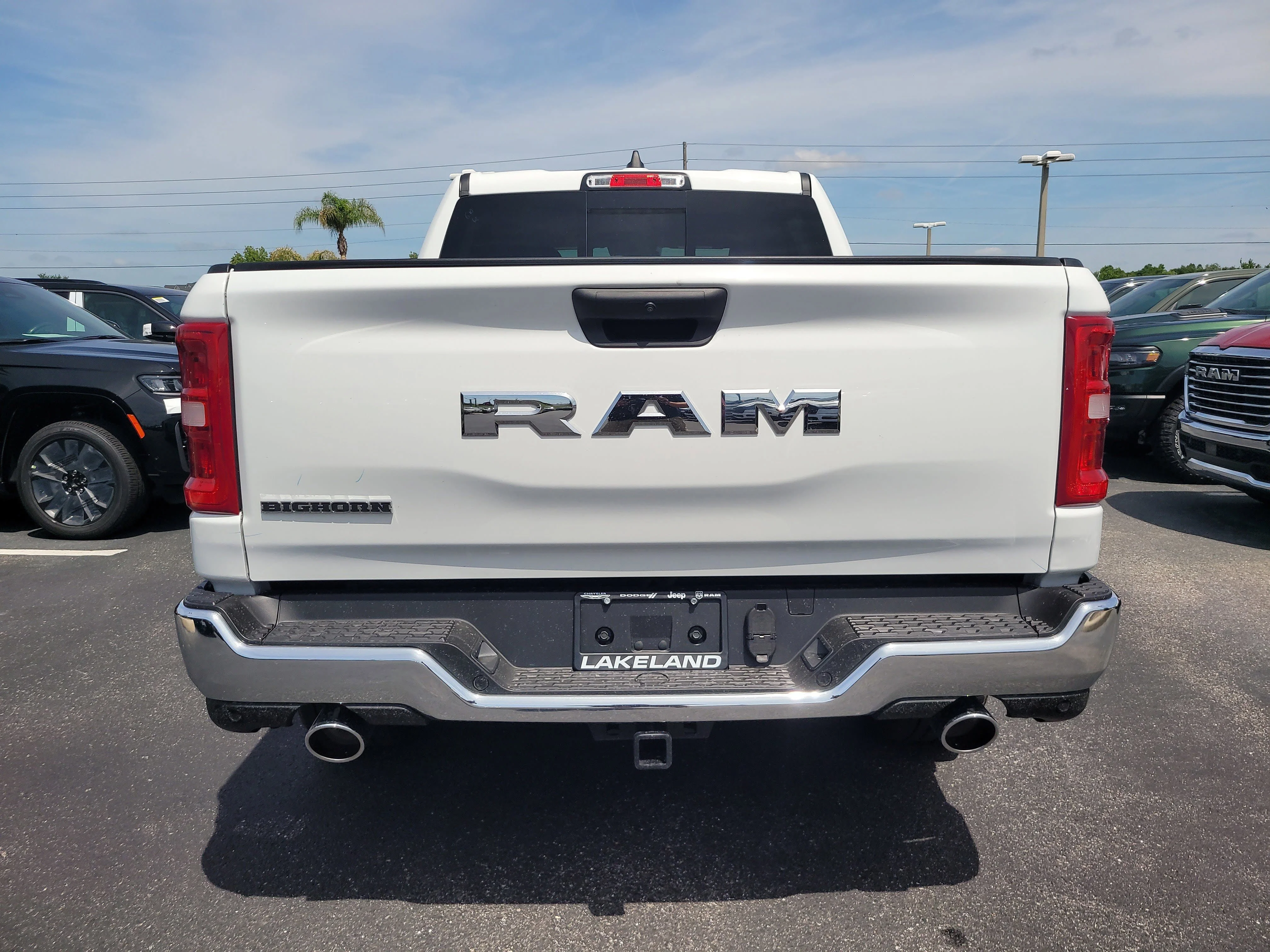 New 2026 Bright White Clearcoat Ram Big Horn image 7