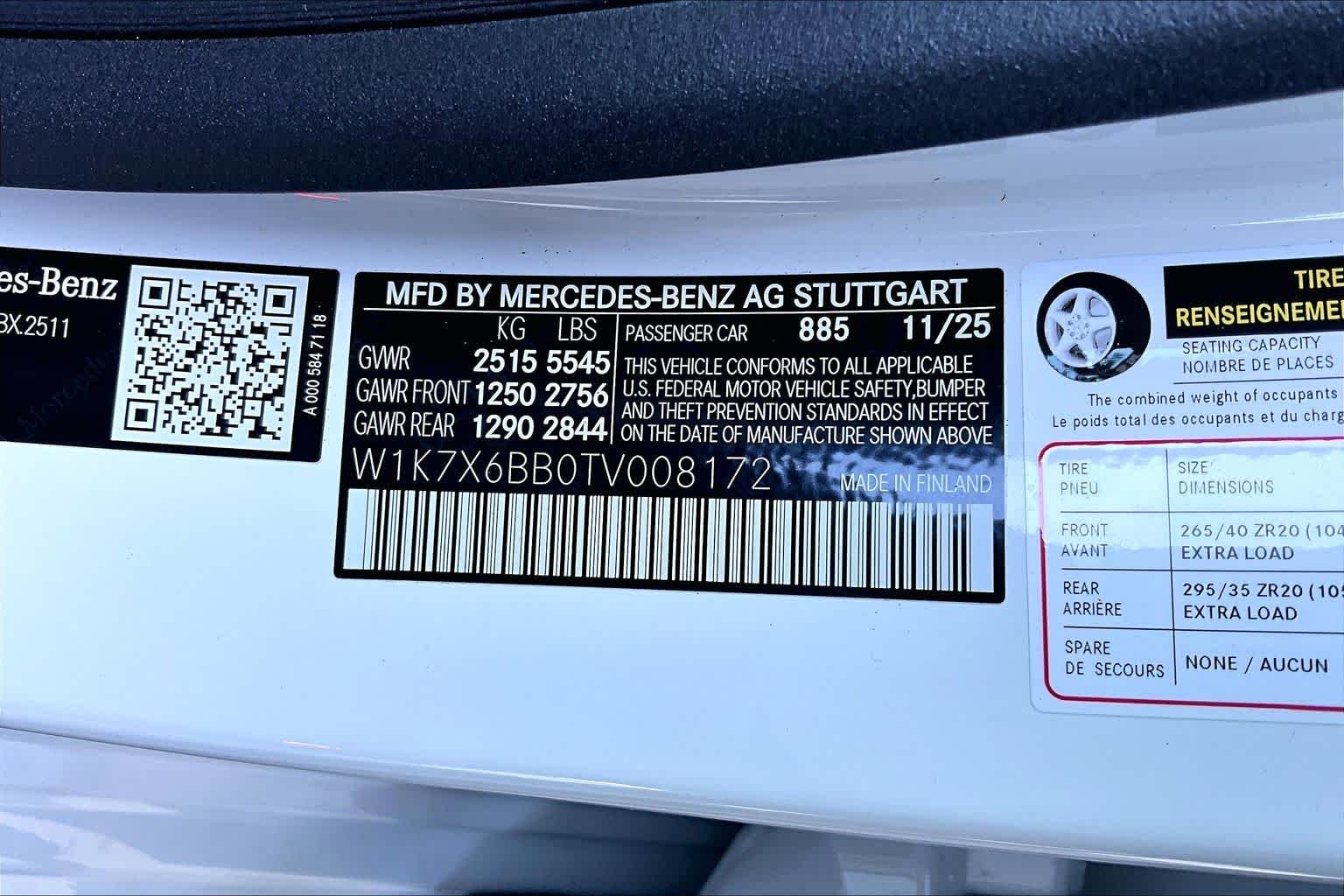 New 2026 MANUFAKTUR Moonlight White Metallic Mercedes-Benz AMG® GT 53 image 21