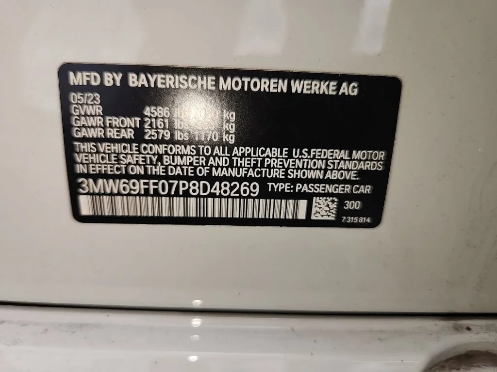 Certified Used 2023 Alpine White BMW 330i image 8