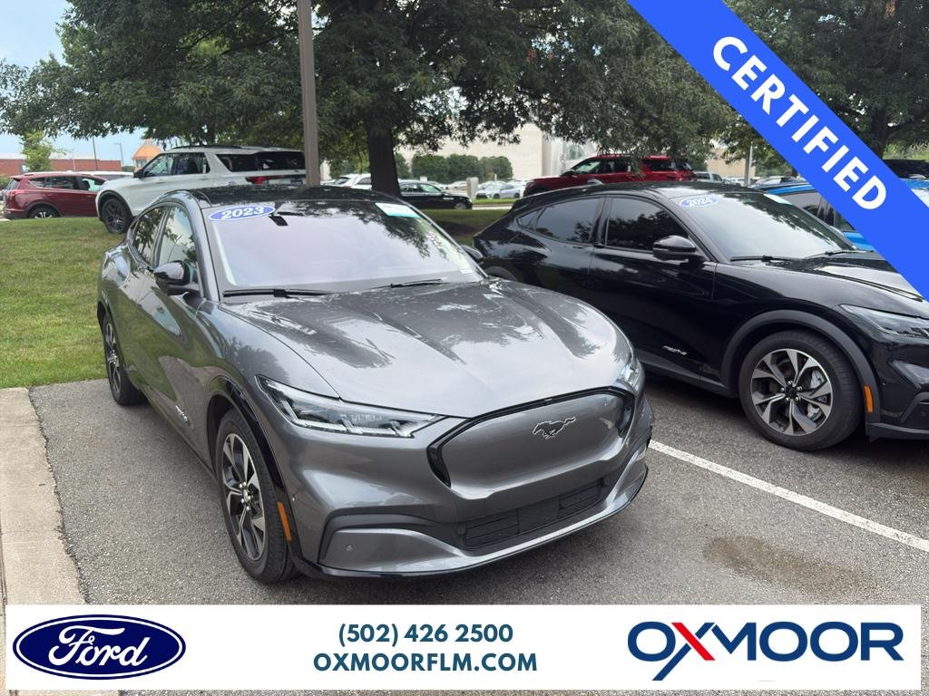 Used 2023 Carbonized Gray Metallic Ford Premium image 1