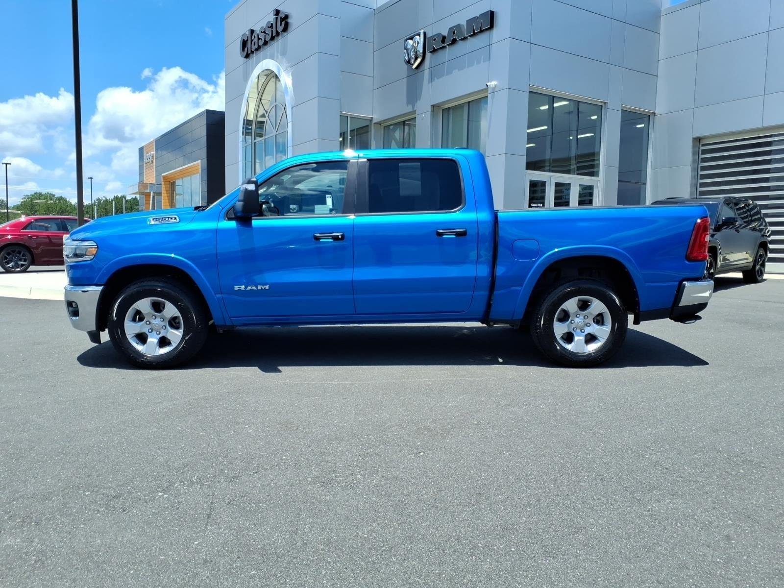 Used 2025 Hydro Blue Pearlcoat Ram Big Horn image 3