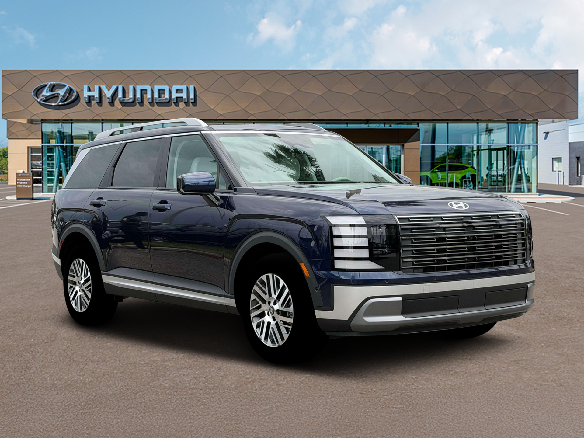New 2026 Blue Hyundai SEL Premium AWD image 11