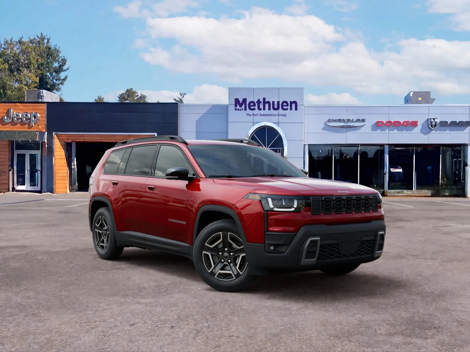 New 2026 Red Hot Pearlcoat Jeep Limited image 5
