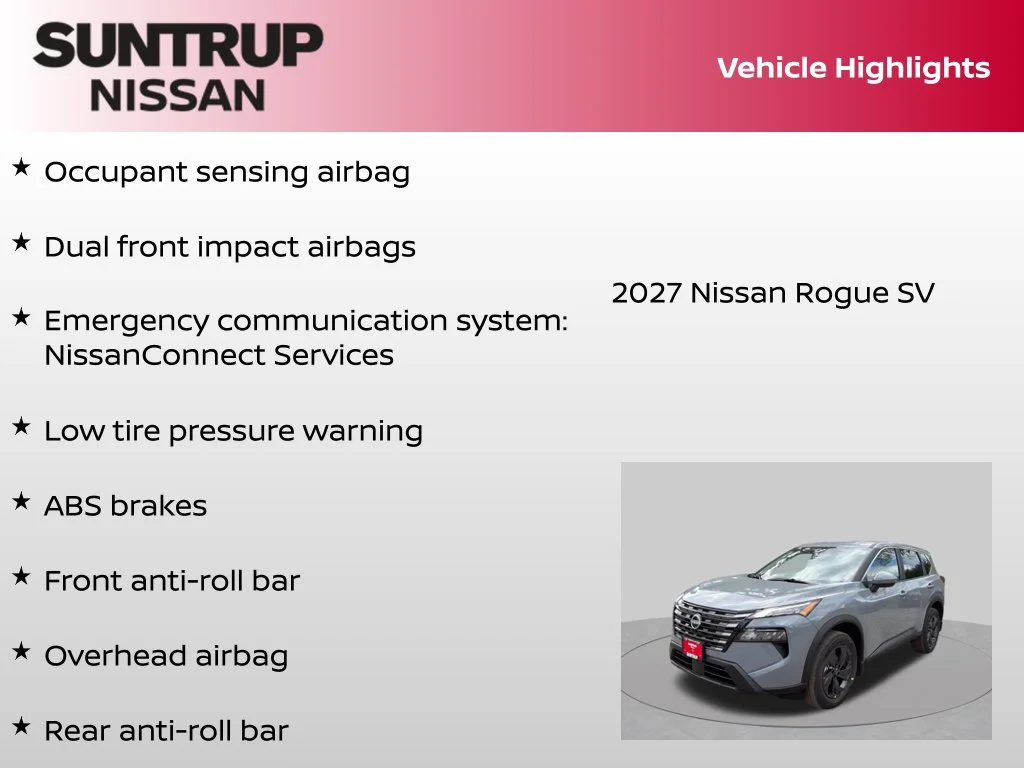 New 2027 Gray Nissan SV image 16