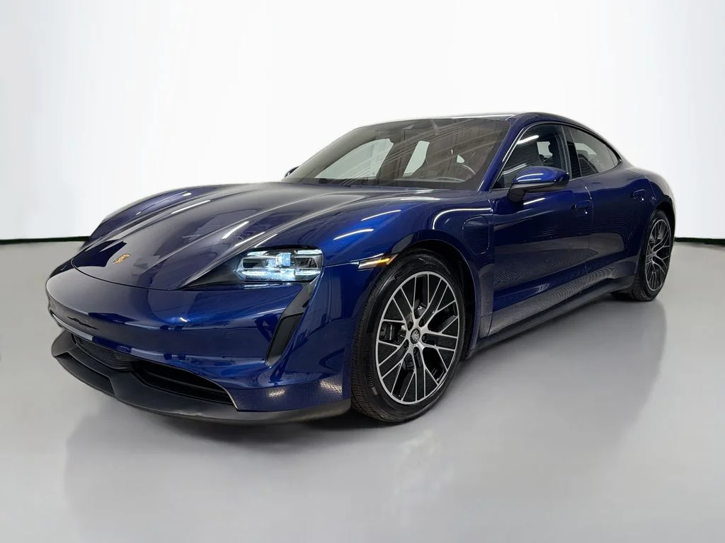 Certified Used 2021 Gentian Blue Metallic Porsche  image 1