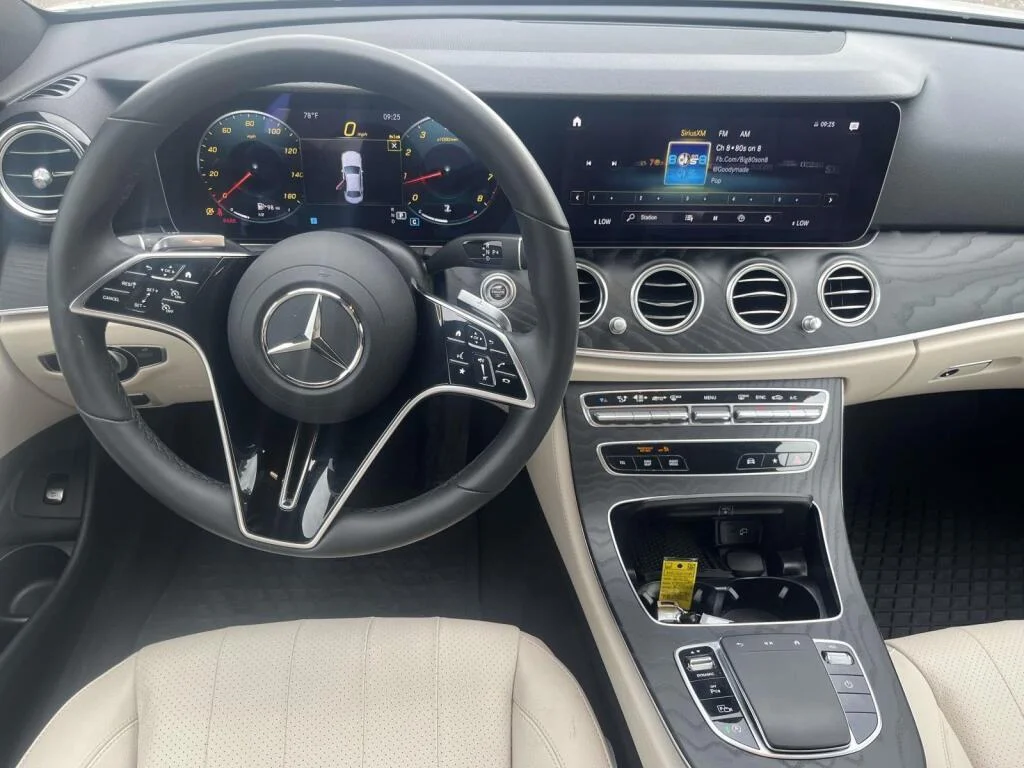 Used 2023 Polar White Mercedes-Benz E 350 image 2