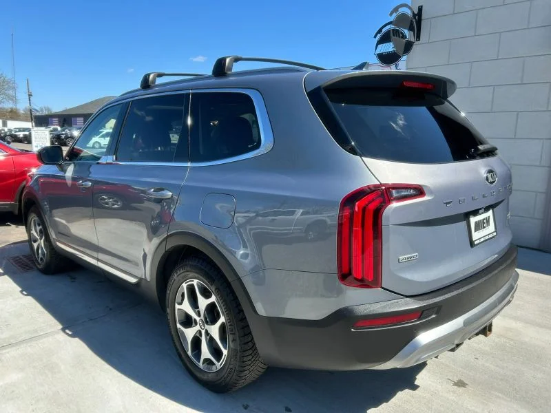 Used 2020 Blue Kia EX Sport Utility 4D image 55