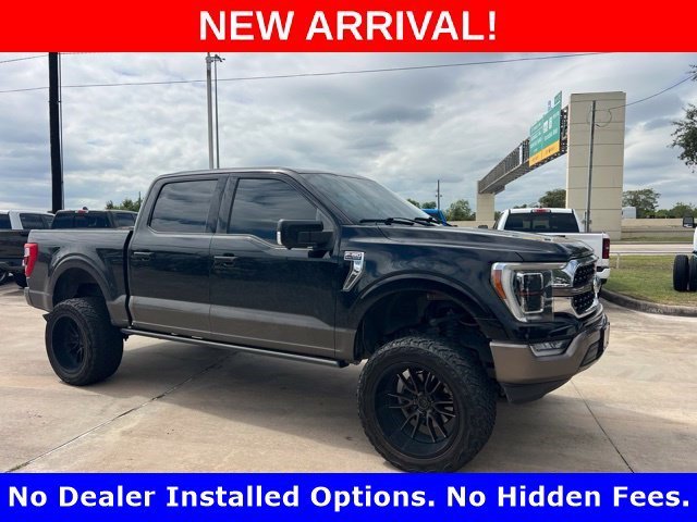 Used 2021 Black Ford XL 2WD SuperCrew 5.5