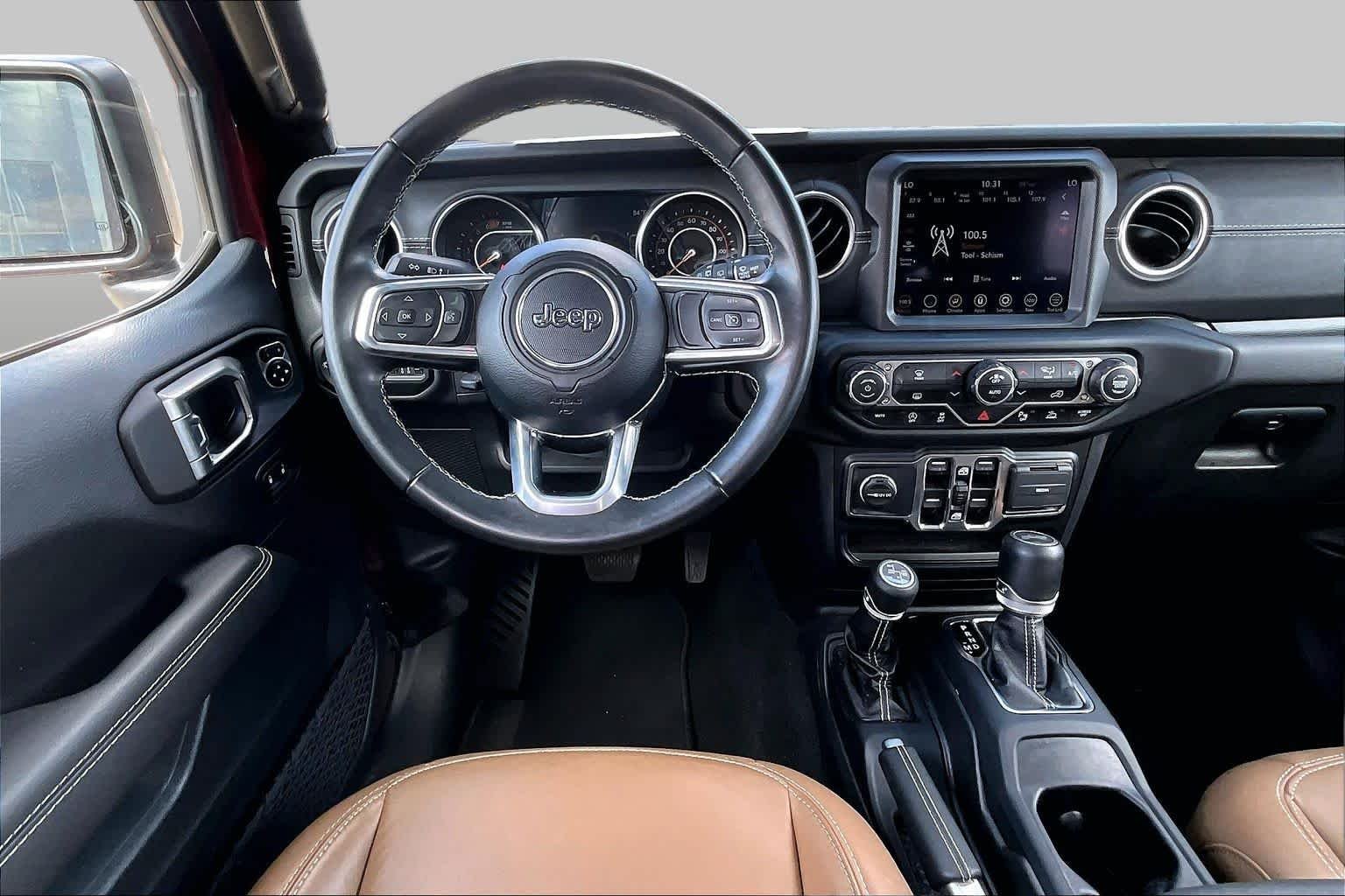 Used 2021 Snazzberry Pearlcoat Jeep Unlimited Sahara image 6