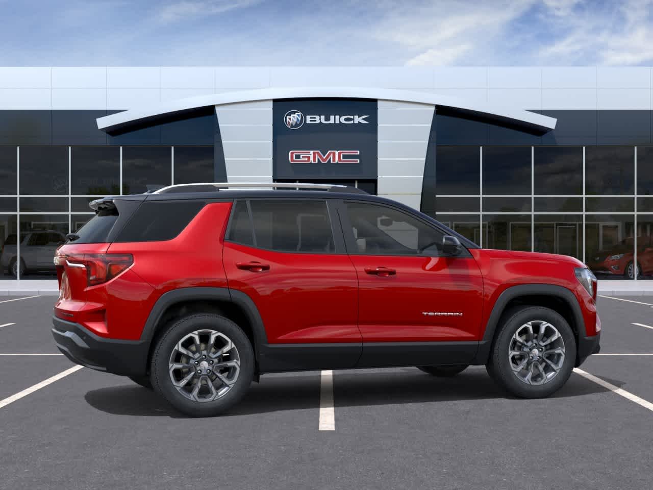 New 2026 Volcanic Red Tintcoat GMC Elevation image 5