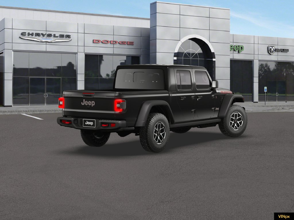 New 2026 Black Clear-Coat Exterior Paint Jeep Rubicon image 7