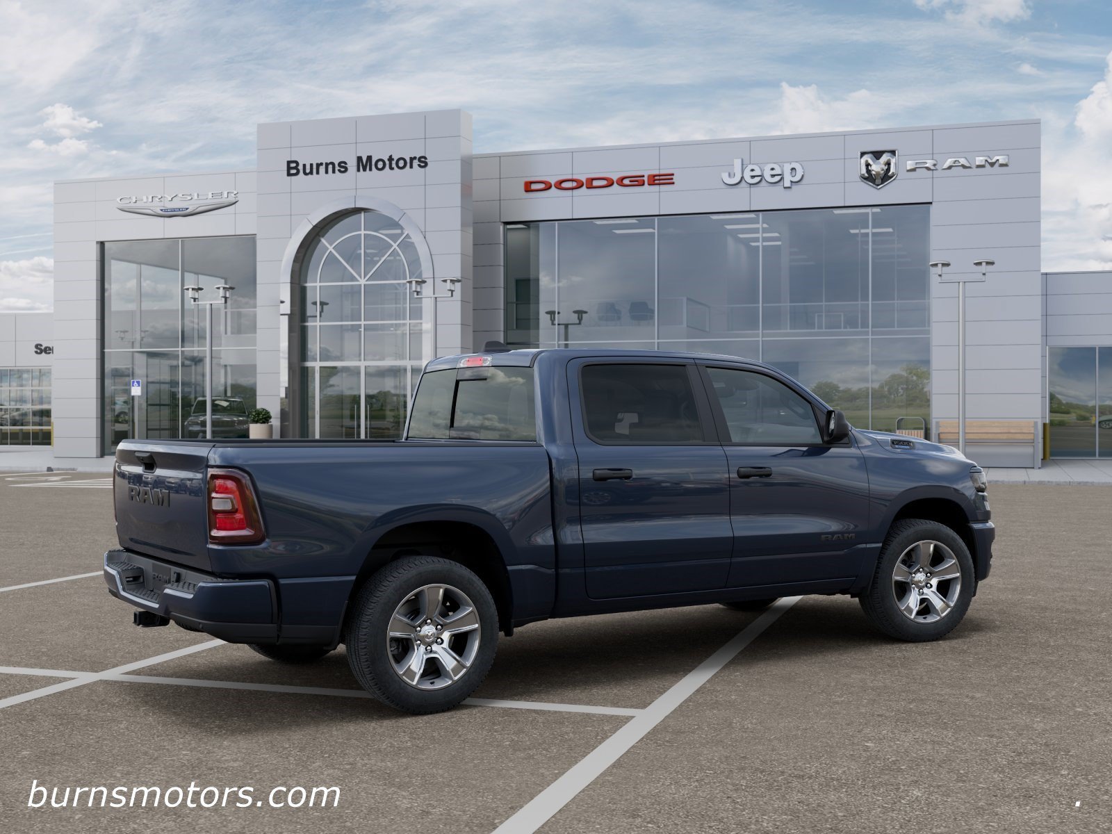 New 2026 Forged Blue Metallic Exterior Paint RAM Express image 4