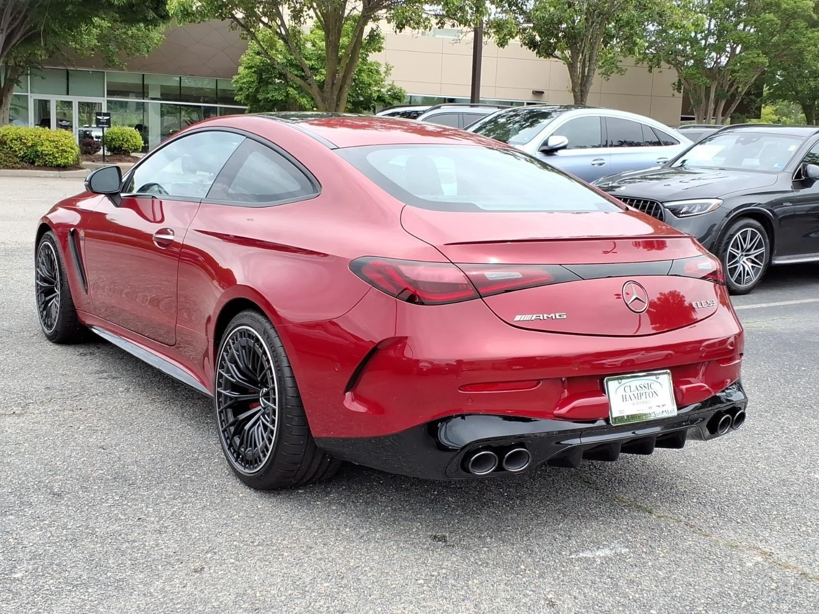 New 2026 MANUFAKTUR Patagonia Red Metallic Mercedes-Benz AMG® CLE 53 image 8
