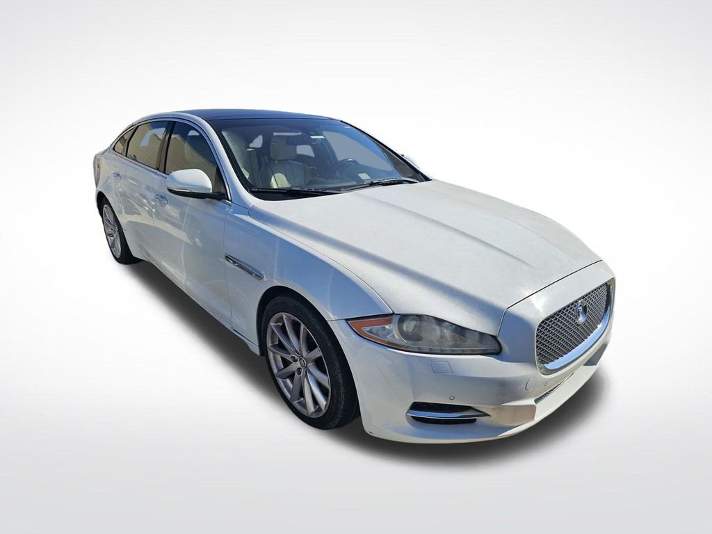 Used 2013 White Jaguar XJL Portfolio image 1