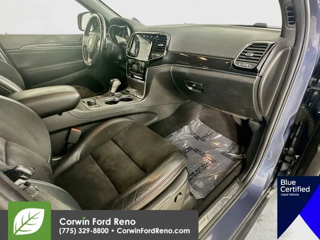Used 2021 Pacific Blue Clearcoat Jeep Trailhawk image 32