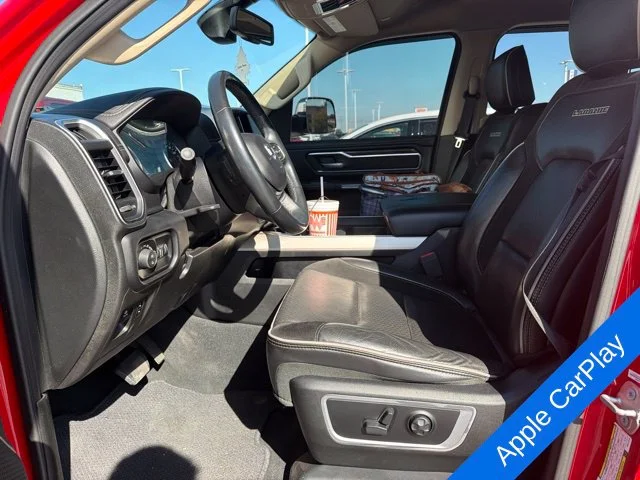 Used 2019 Flame Red Clearcoat Ram Laramie image 19
