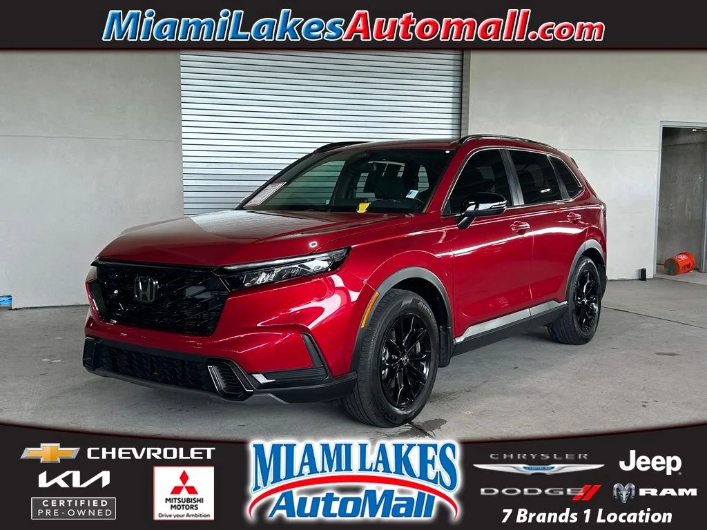 Used 2025 Radiant Red Metallic Honda Sport image 1