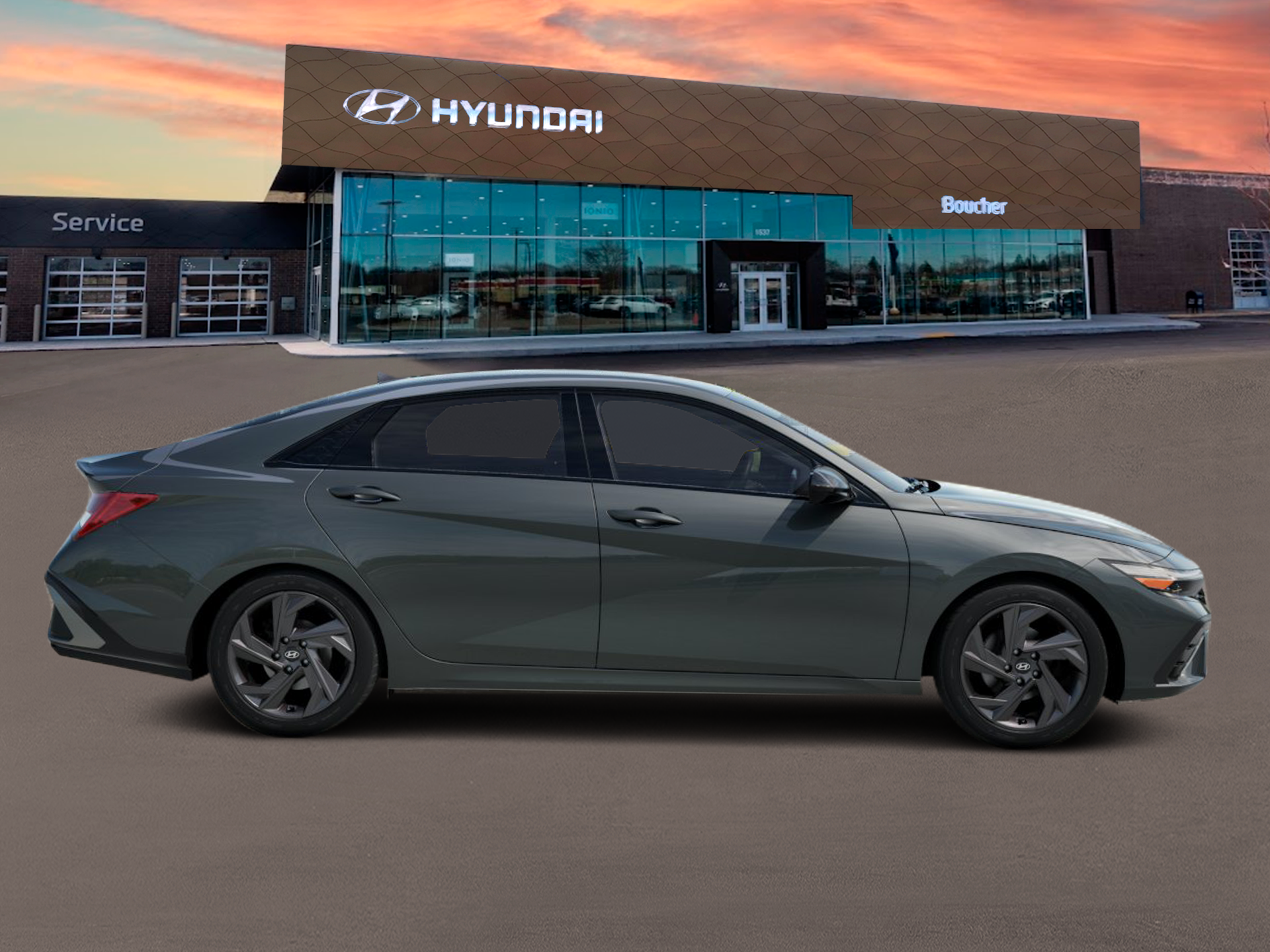 New 2026 Amazon Gray Hyundai SEL Sport Plus image 6