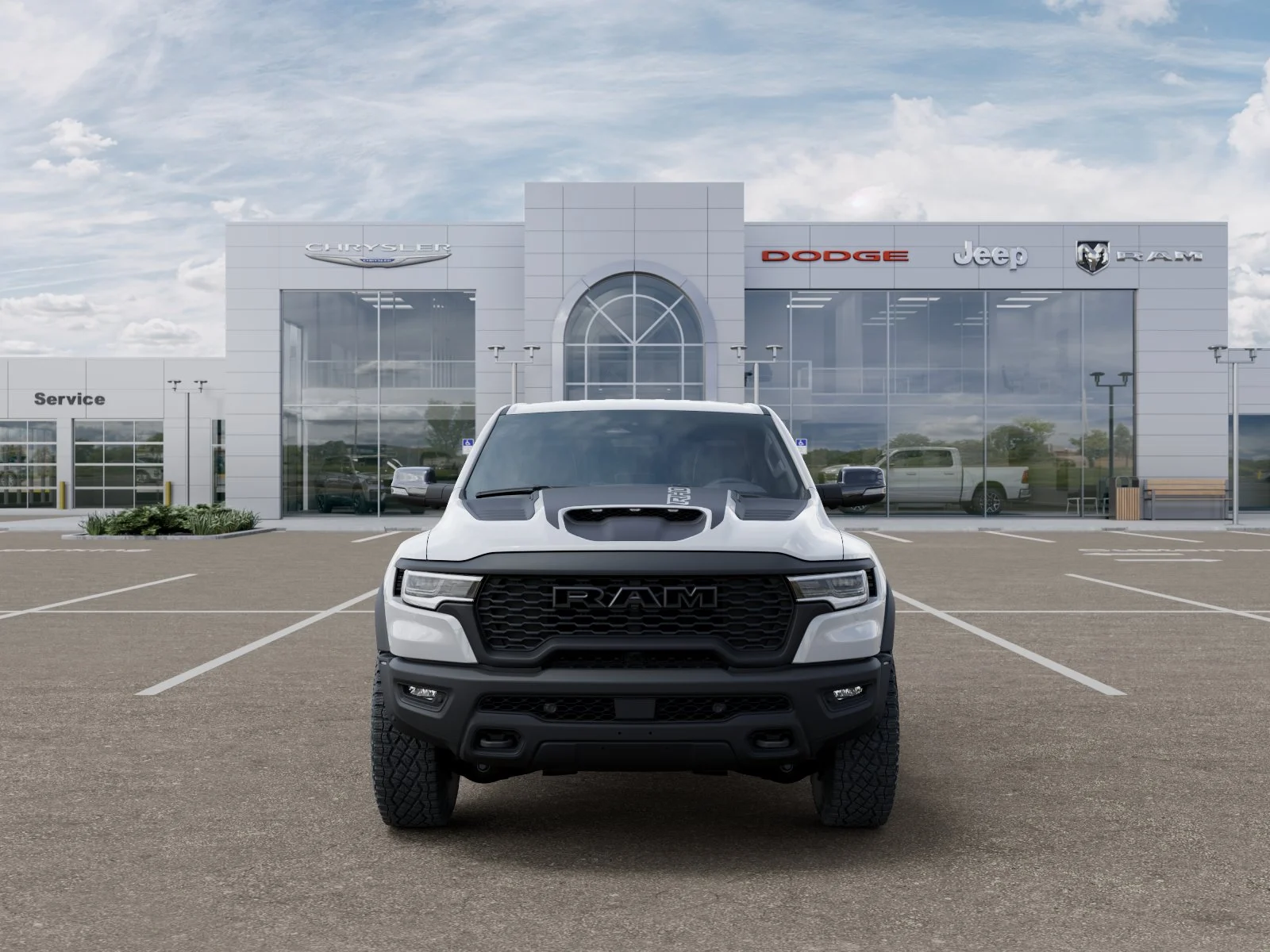New 2026 Bright White Clear-Coat Exterior Paint RAM RHO image 33