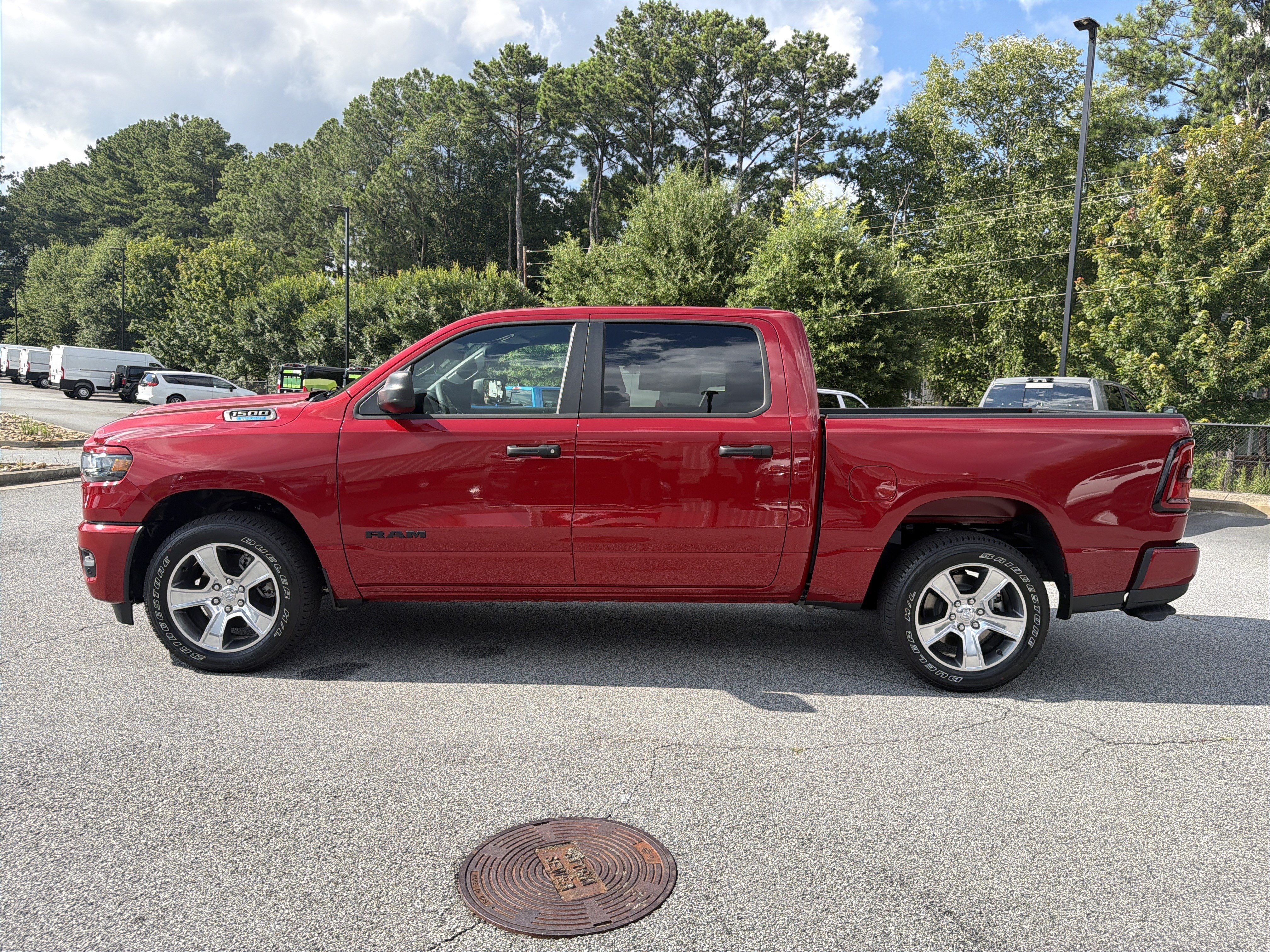 New 2026 Molten Red Pearlcoat Ram Express image 4