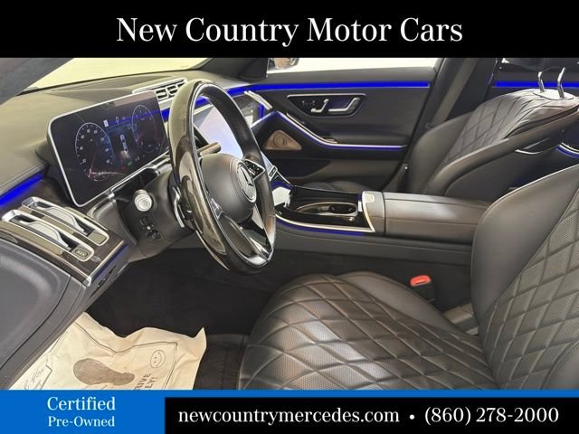 Certified Used 2021 White Mercedes-Benz S 580 image 11