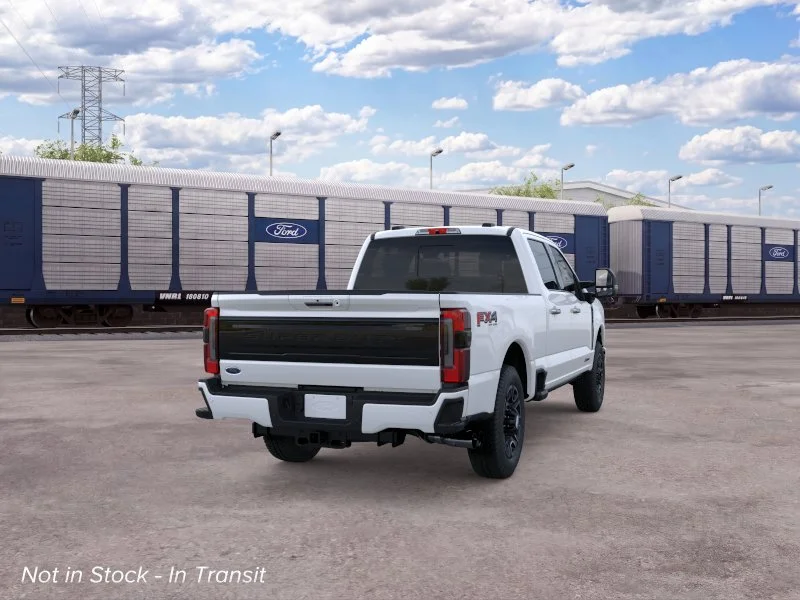 New 2026 Star White Metallic Tri-Coat Ford F-250® Platinum® image 8