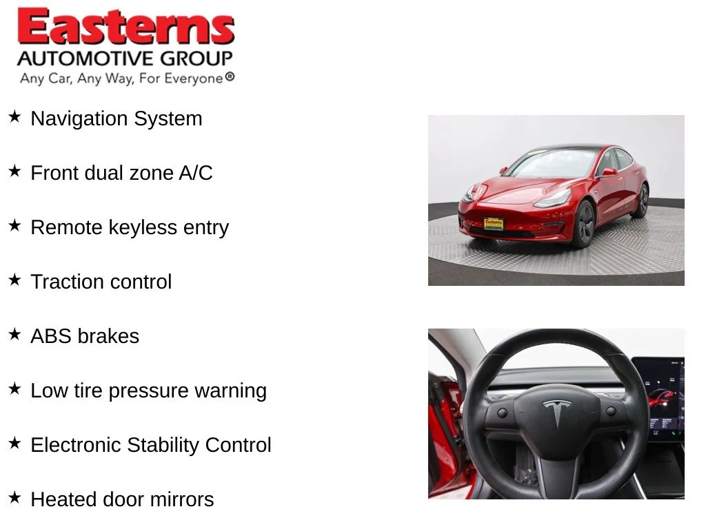 Used 2018 Red Tesla Long Range image 11