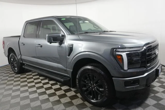 New 2026 Carbonized Gray Metallic Ford Lariat® image 1