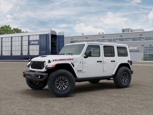 New 2026 Bright White Clear-Coat Exterior Paint Jeep Rubicon X image 13