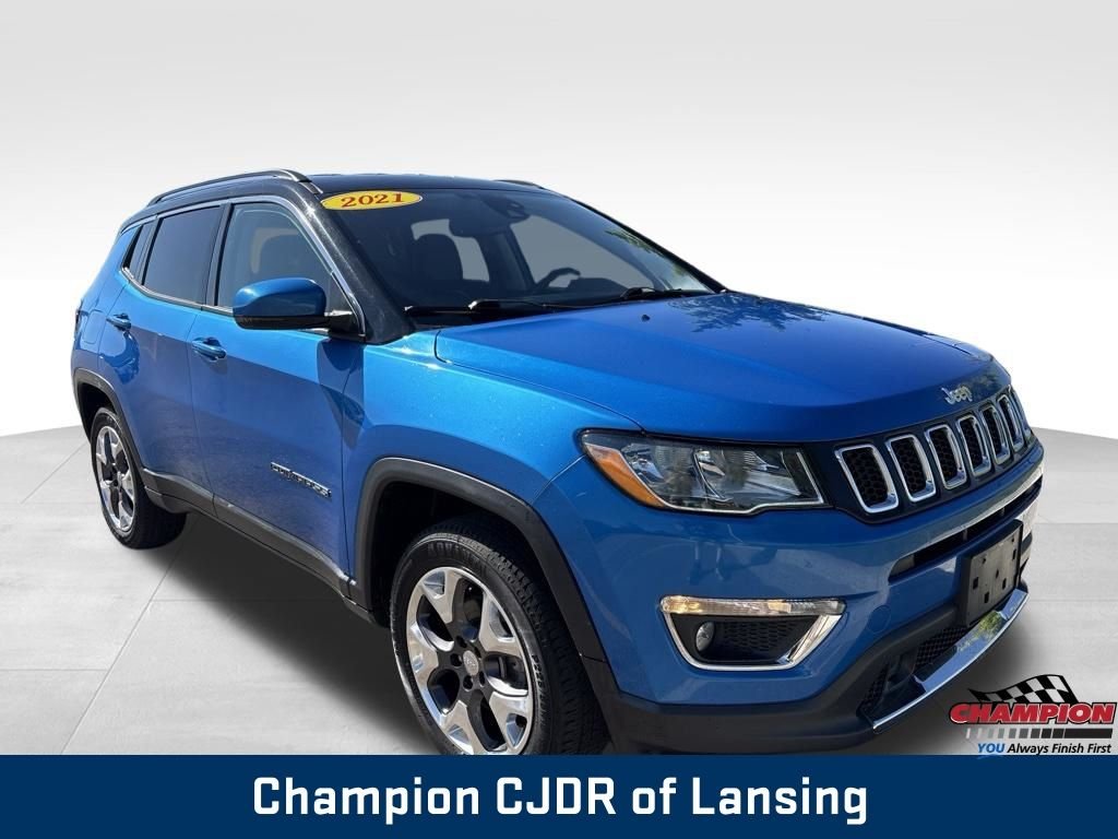 Used 2021 Blue Jeep Limited image 10