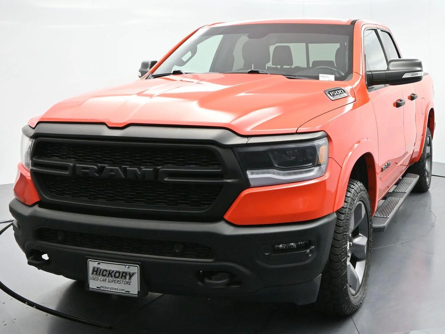 Used 2021 Spitfire Orange Clearcoat Ram Big Horn image 3