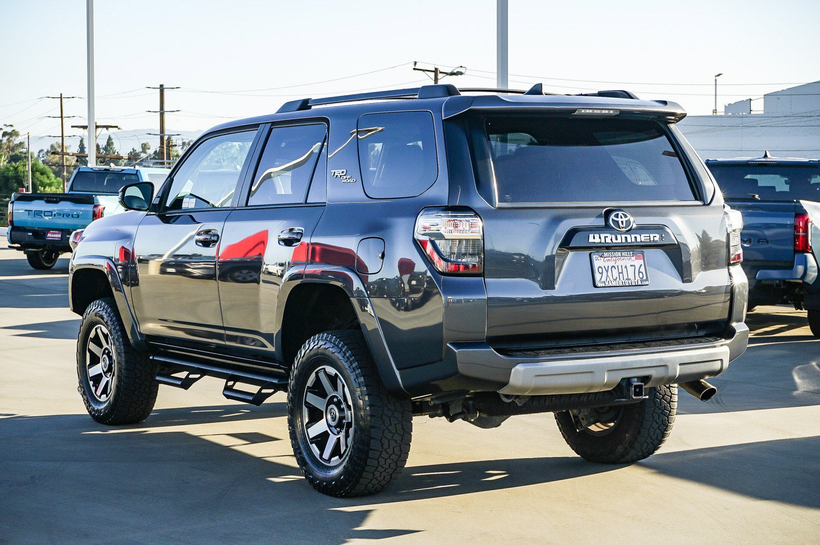 Used 2021 Magnetic Gray Metallic Toyota TRD Off Road Premium image 4