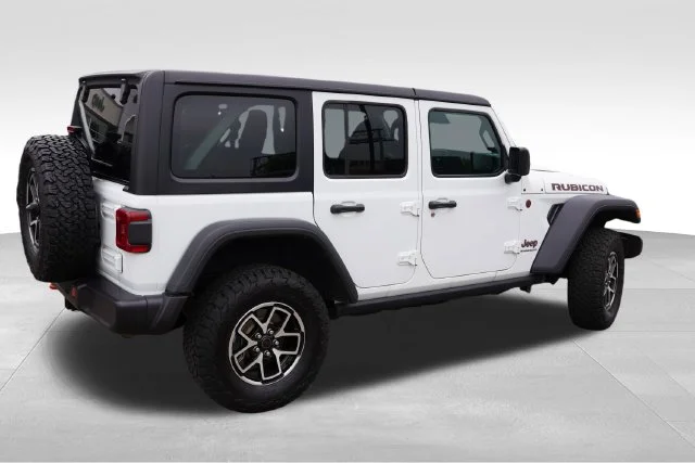 Certified Used 2025 White Jeep Rubicon image 4