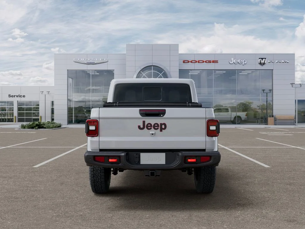New 2026 Bright White Clearcoat Jeep Rubicon image 8