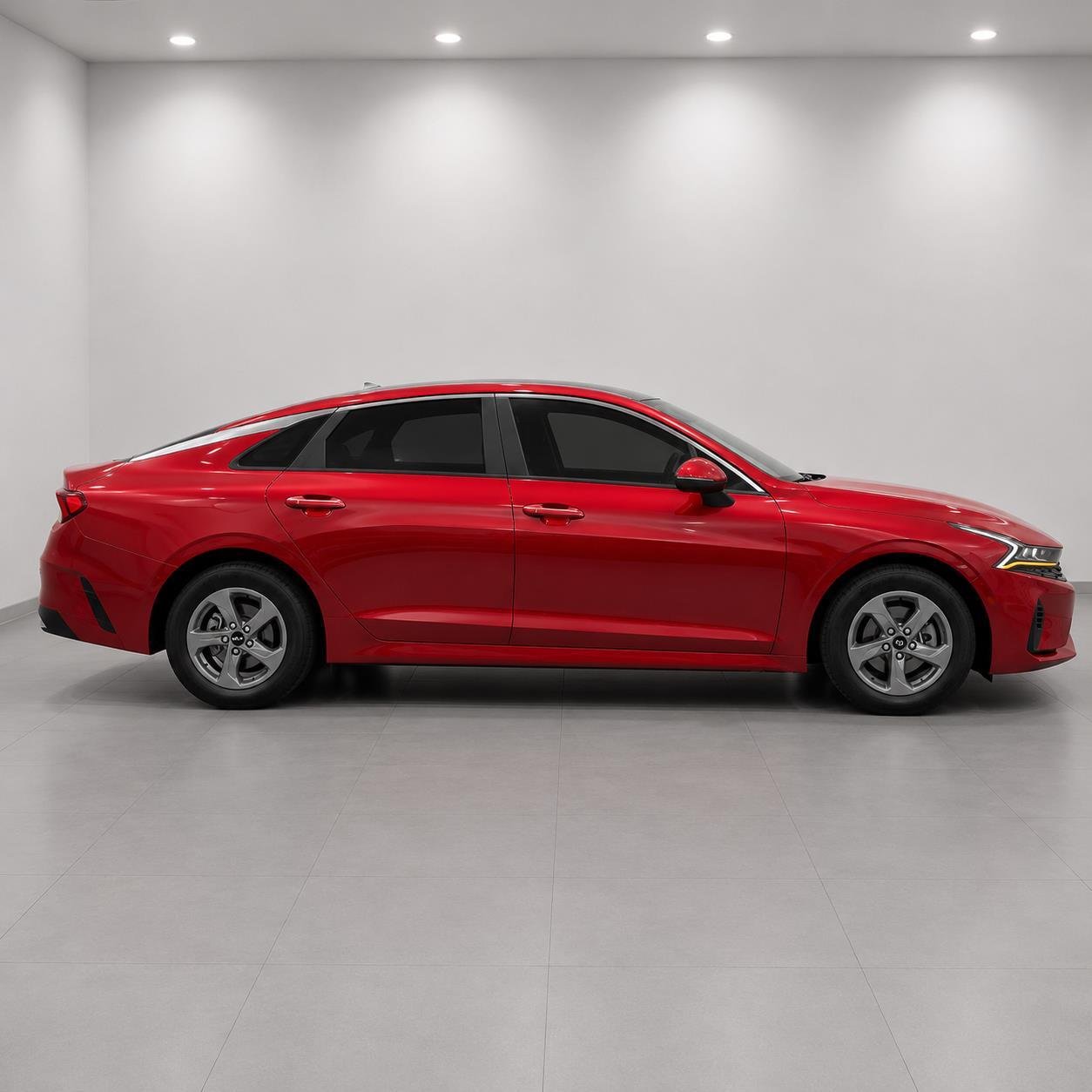 Used 2021 Passion Red Kia LXS image 6