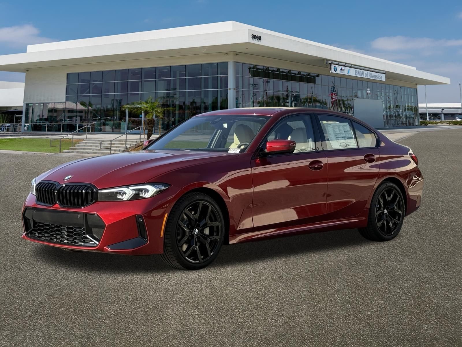 New 2026 Vegas Red Metallic BMW 330i image 4