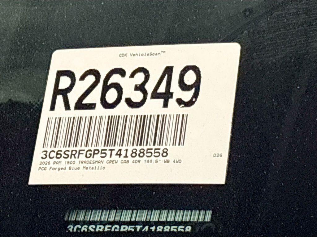 New 2026 Forged Blue Metallic Exterior Paint RAM  image 24