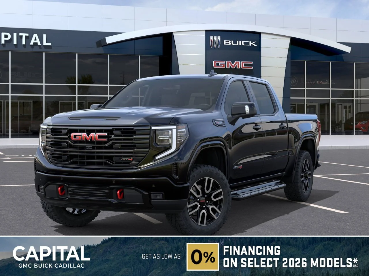 New 2026 Onyx Black GMC AT4 image 1