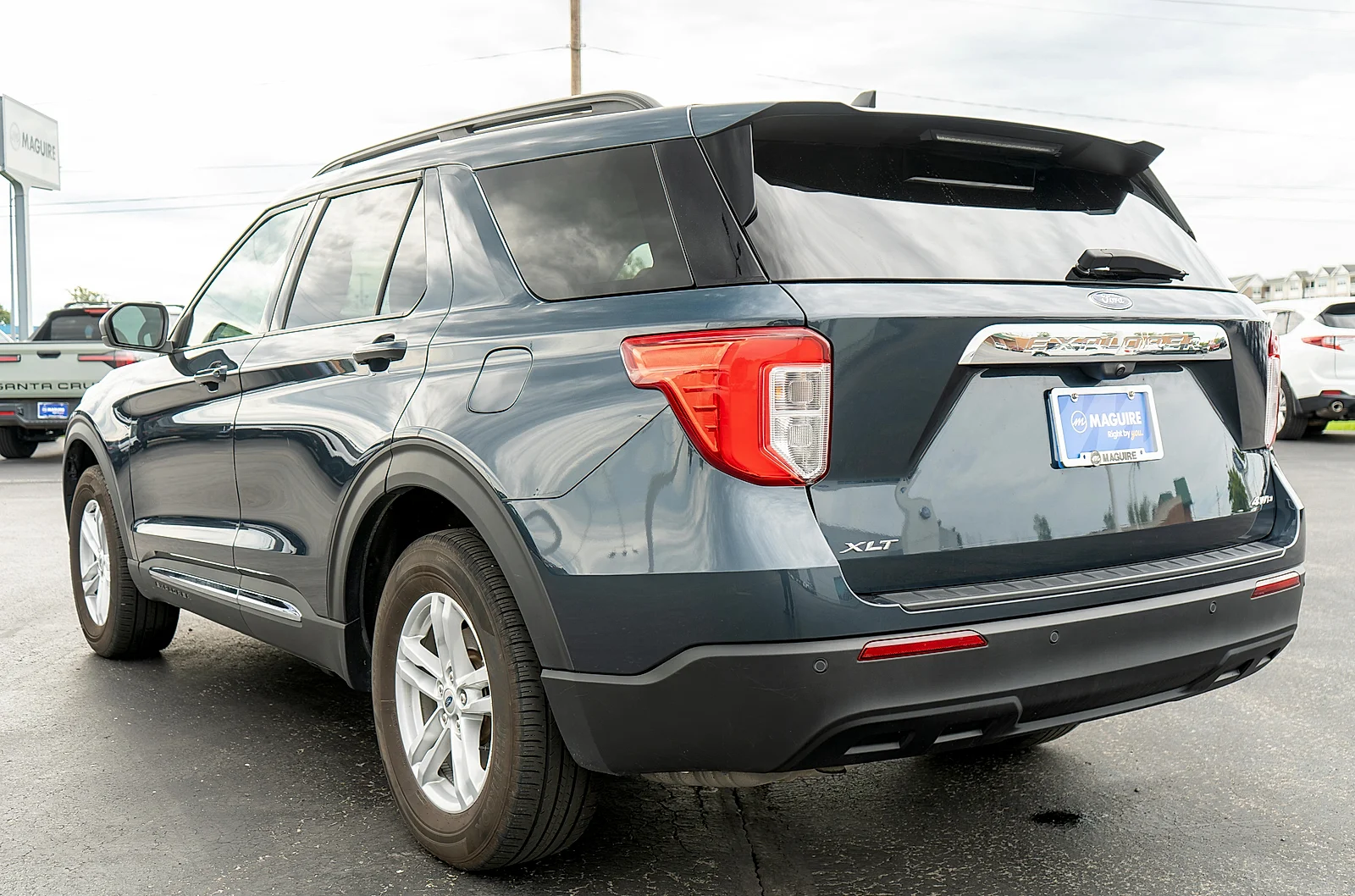 Used 2023 Stone Blue Metallic Ford XLT image 8