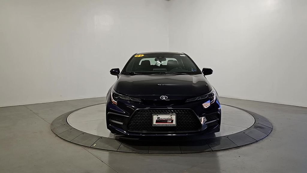 Used 2021 Black Toyota SE image 9