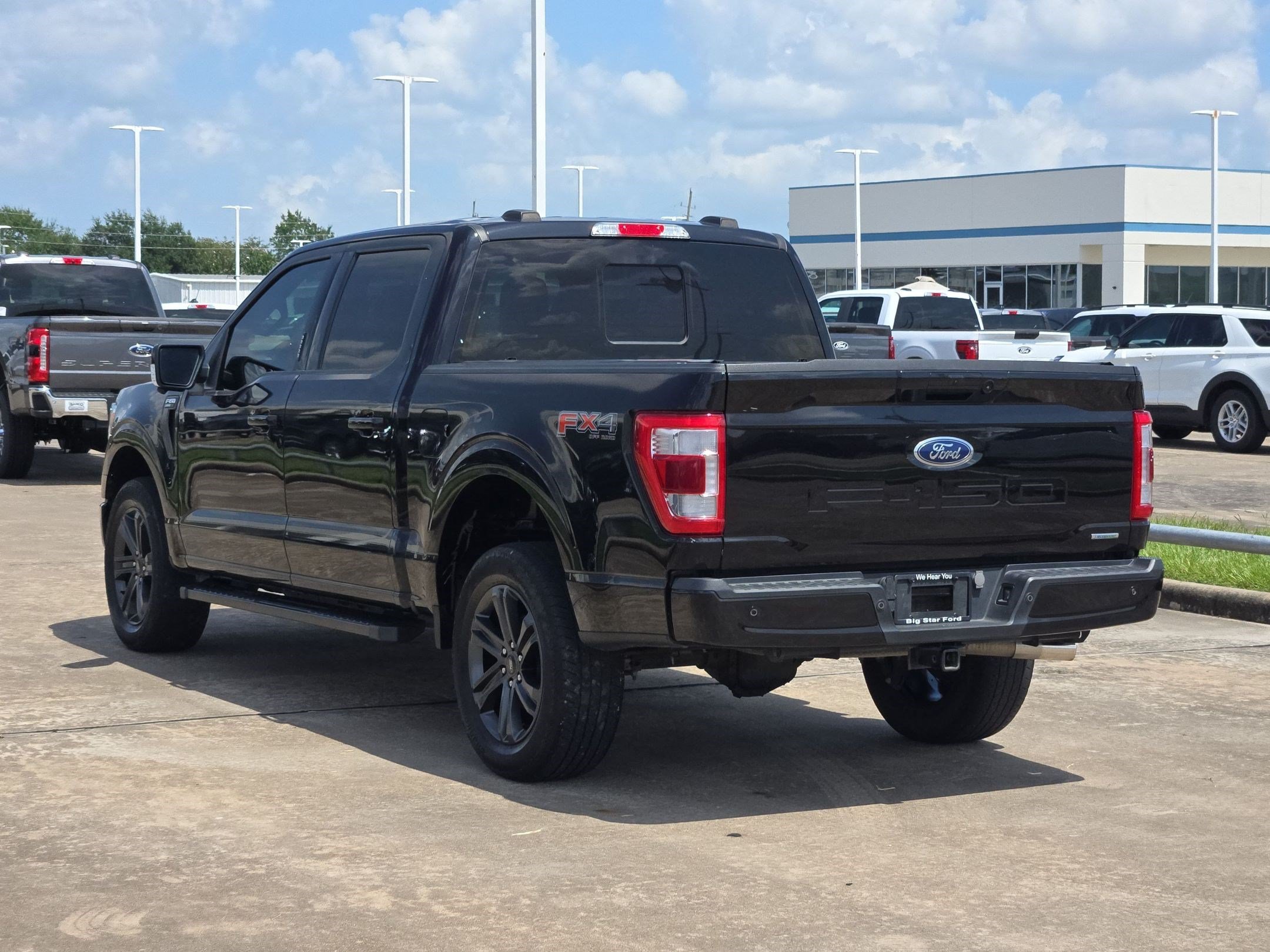 Used 2023 Agate Black Metallic Ford Lariat image 5