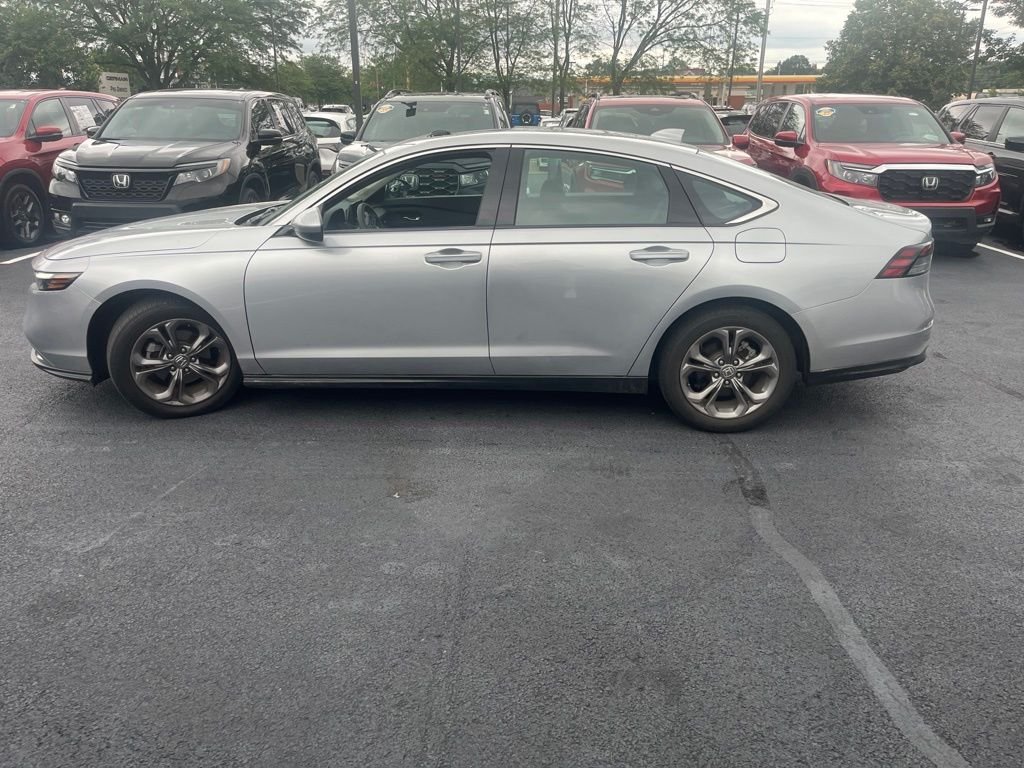 Certified Used 2024 Solar Silver Metallic Honda EX image 5