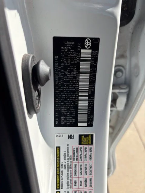 Used 2024 White Toyota SE image 9