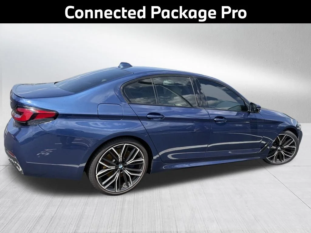 Used 2023 Blue BMW 530i xDrive image 5