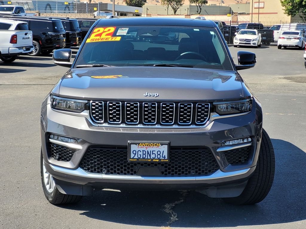 Used 2022 Gray Jeep Summit 4xe image 2